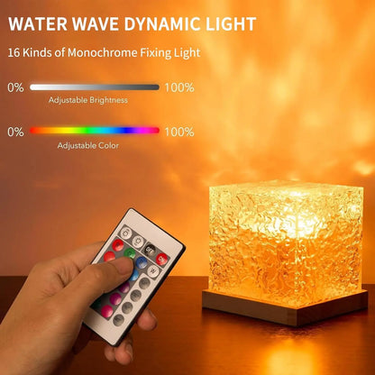 Ocean Wave Projector Light 16 Colors Midnight Aura Aurora Glow Lamp